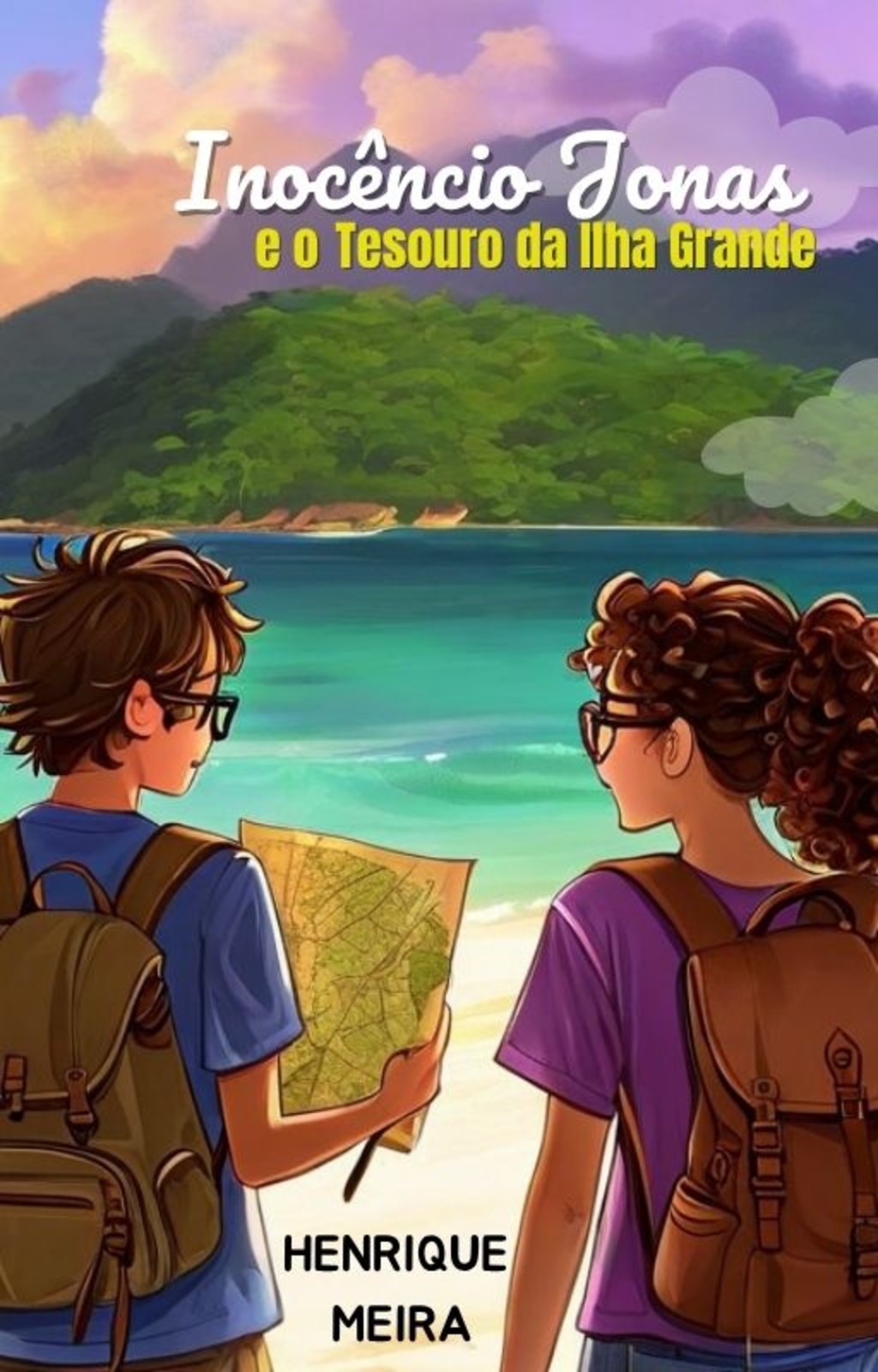 Capa do livro Inocêncio Jonas e o Tesouro da Ilha Grande